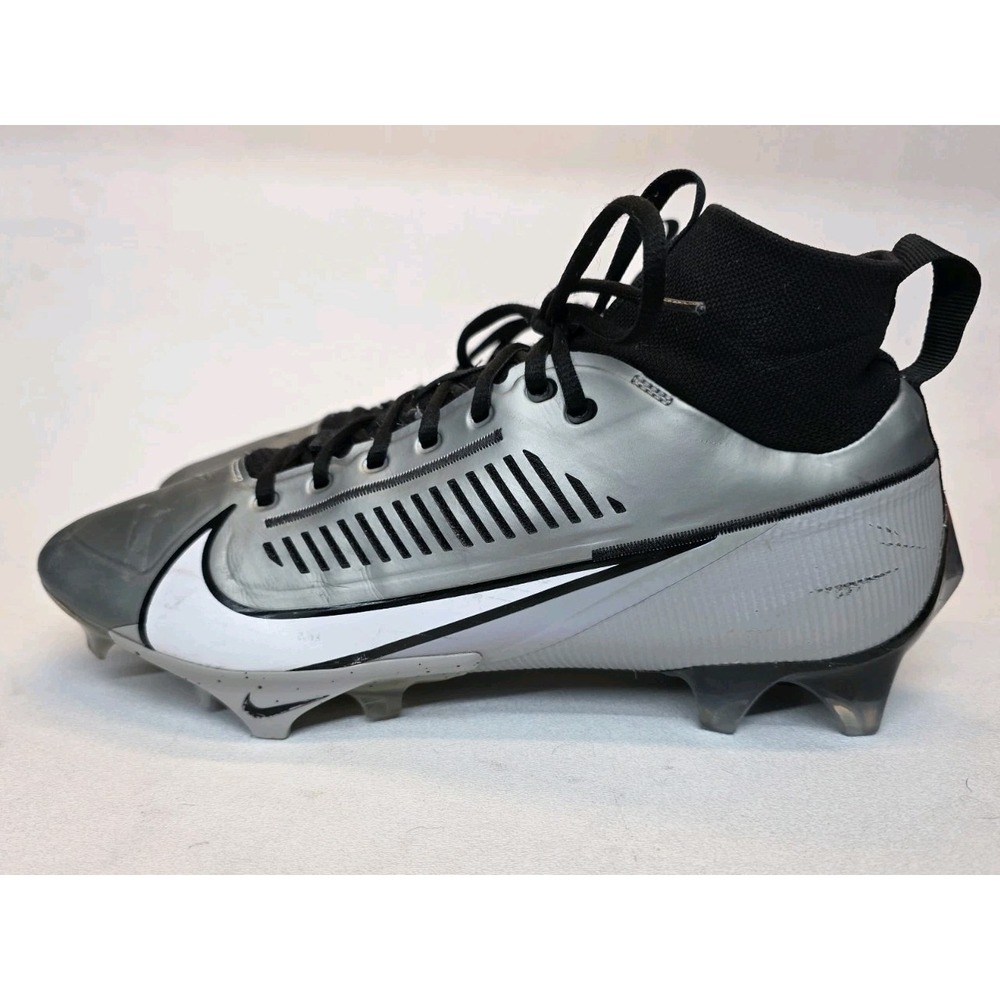 Mens Size 12 Nike Vapor Edge Pro 360 2 Grey Black Football Cleats